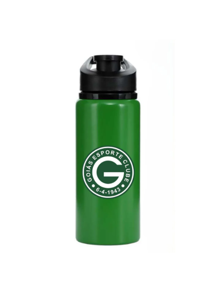 Squeeze Garrafa Goiás Alumínio Verde 500ml
