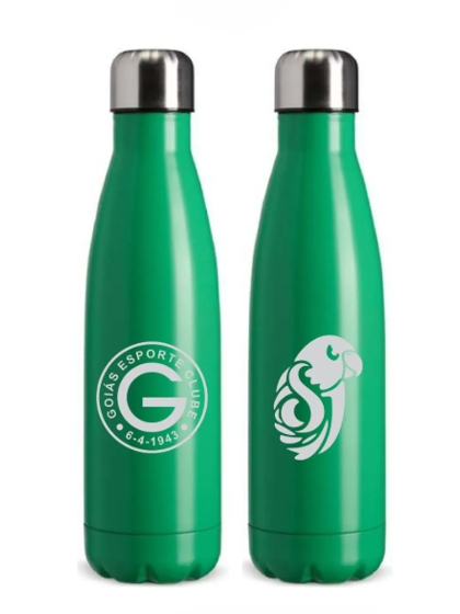 Squeeze Garrafa Goiás Alumínio Verde 700ml