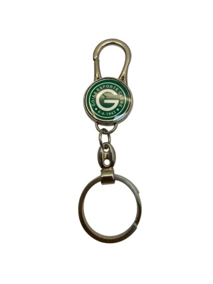 Chaveiro Goiás Mosquetão Resinado