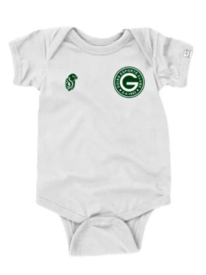 Body Goiás Manga Curta Branco Tradicional