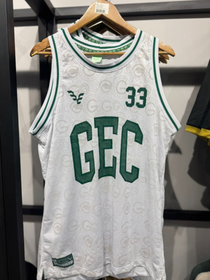 Camiseta Basqueteira Goiás Branca