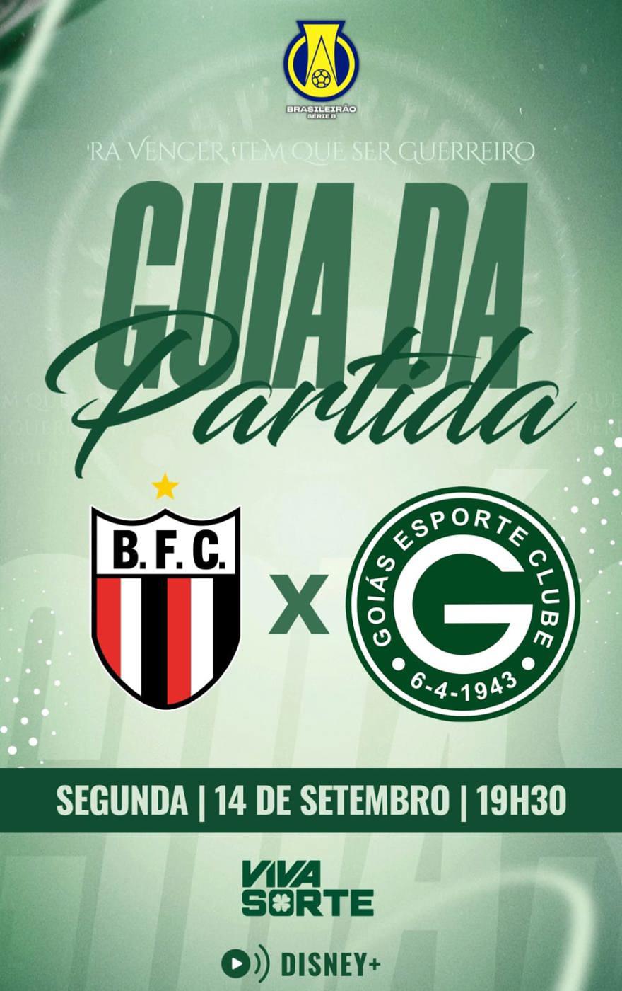 BOTAFOGO/SP x GOIÁS E.C | Guia da Partida em 14/setembro | Campeonato Brasileiro Série B