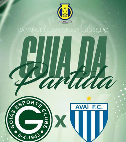 GOIÁS E.C x AVAÍ F.C | Guia da Partida em 20/setembro | Campeonato Brasileiro Série B