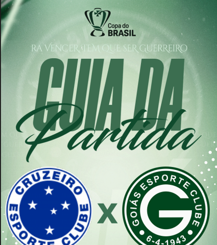 Cruzeiro E.C x GOIÁS E.C | Guia da Partida em 12/maio | Copa do Brasil 2026