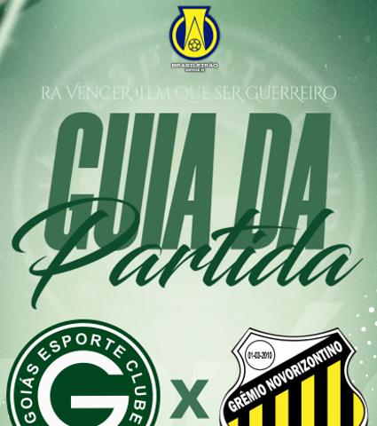 GOIÁS E.C x NOVORIZONTINO/SP | Guia da Partida em 10/junho | Campeonato Brasileiro Série B