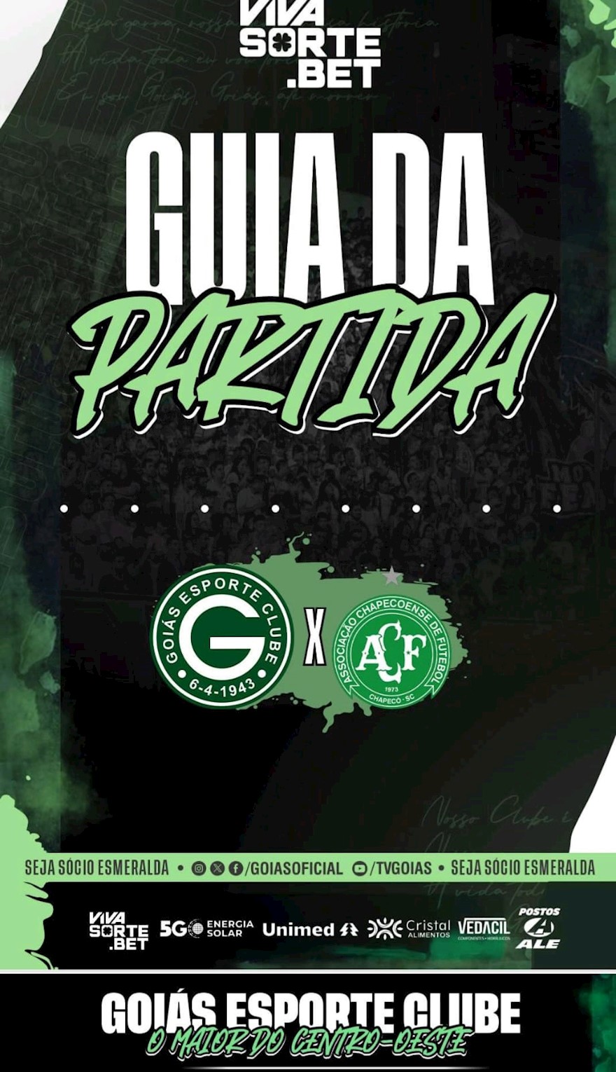 Goiás E.C x Chapecoense - Guia da Partida - Brasileirão Série B 2025