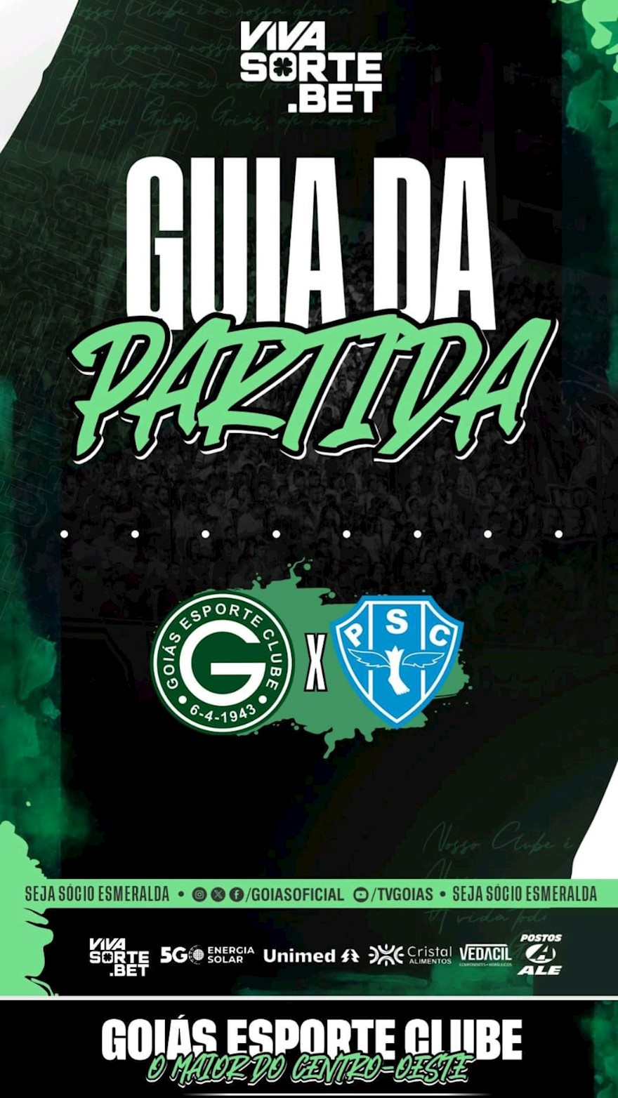 Goiás E.C x Paysandu - Guia da Partida - Brasileirão Série B 2025