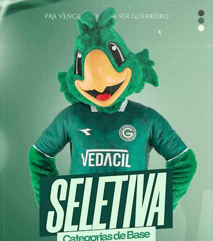 Goiás abre seletivas para as categorias de base