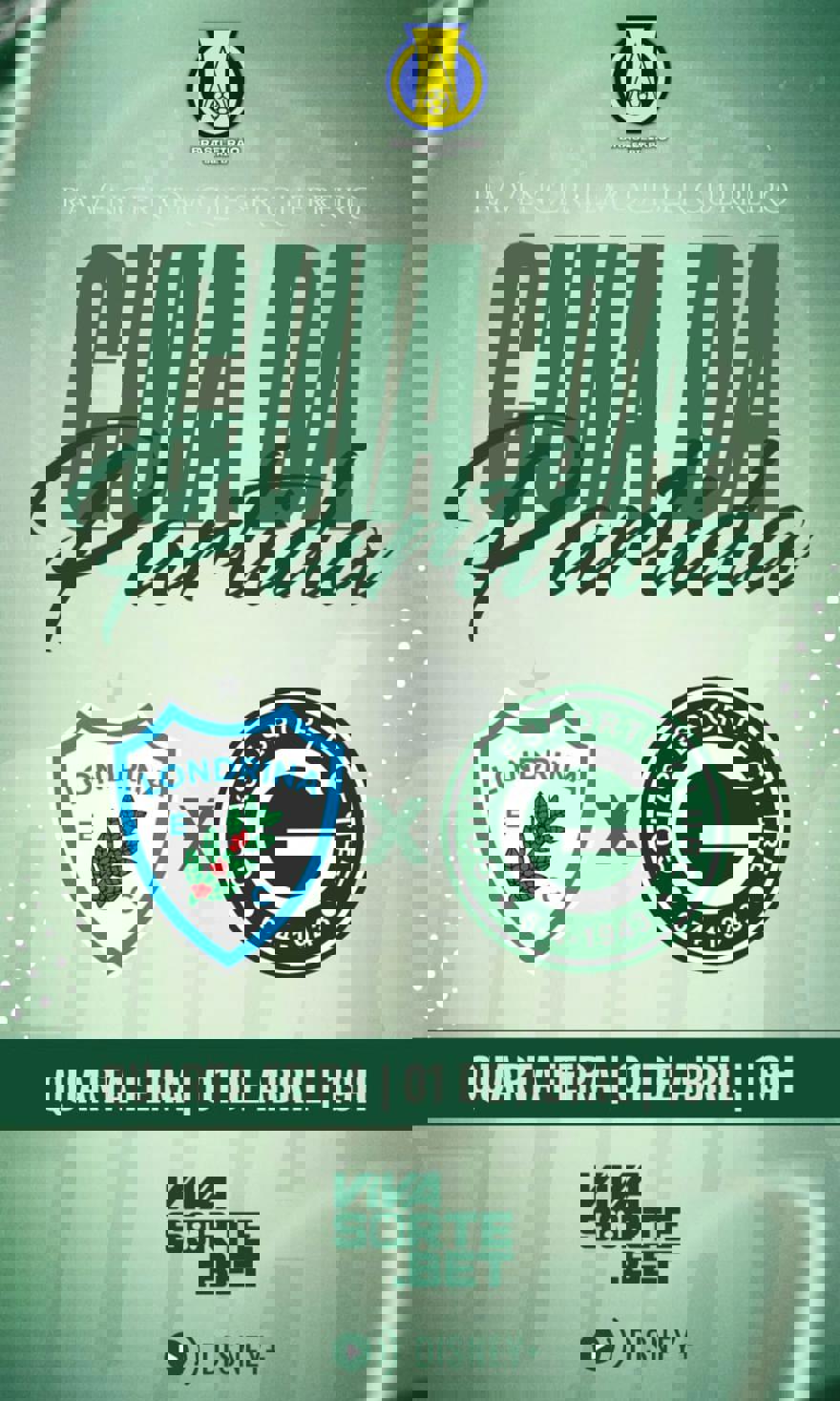 LONDRINA E.C x GOIÁS E.C | Guia da Partida em 1/abril | Brasileiro Série B 2026