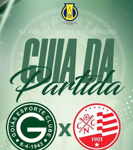 GOIÁS E.C x NÁUTICO/PE | Guia da Partida em 19/outubro | Campeonato Brasileiro Série B