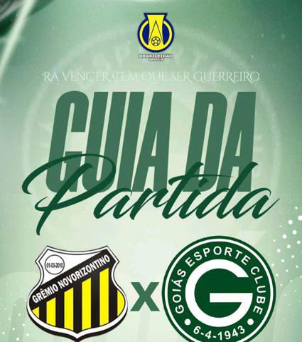GRÊMIO NOVORIZONTINO x GOIÁS E.C | Guia da Partida em 1/outubro | Campeonato Brasileiro Série B