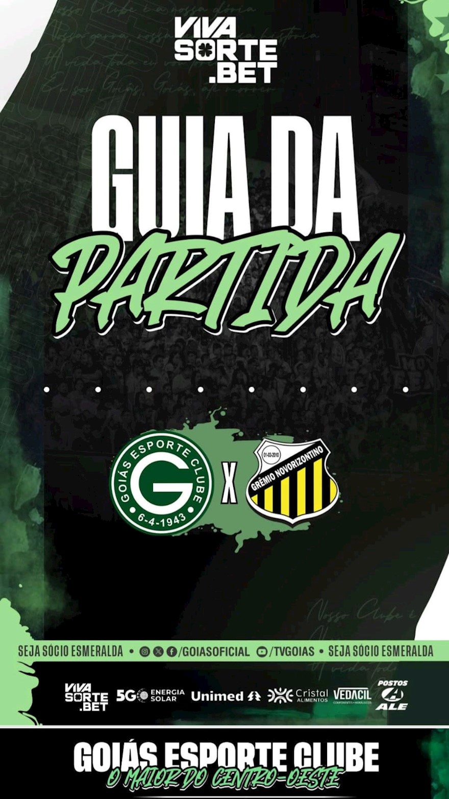 Goiás E.C x Grêmio Novorizontino - Guia da Partida - Brasileirão Série B 2025