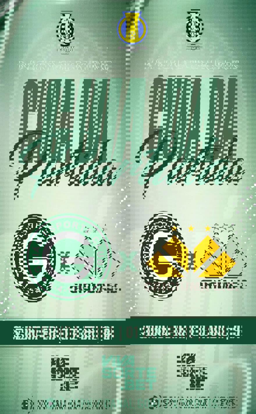 GOIÁS E.C x CRICIÚMA E.C | Guia da Partida em 6/abril | Brasileiro Série B 2026