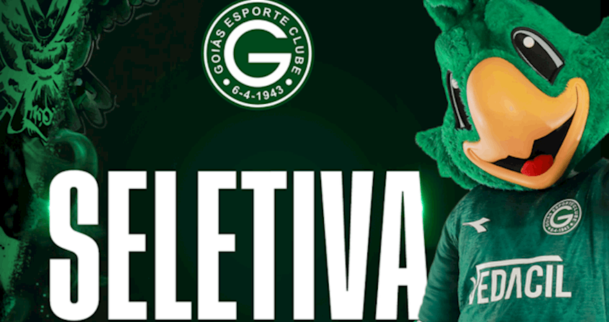 Goiás divulga datas de seletivas para Categorias de base do clube