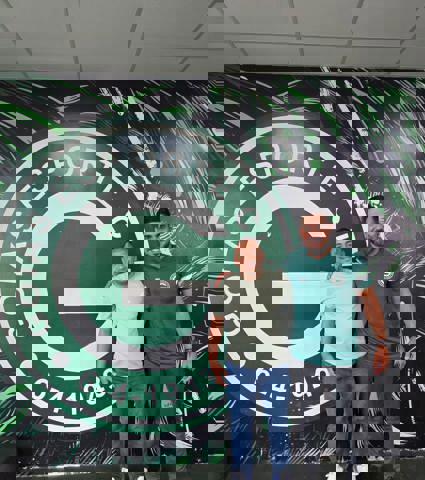 Base esmeraldina recebe visita de observador da Seleção Brasileira