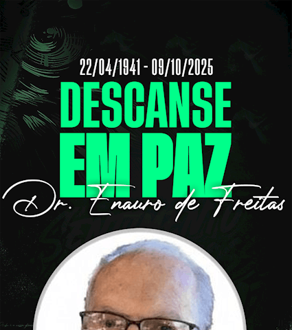 Nota de Falecimento – Sr. Enauro de Freitas