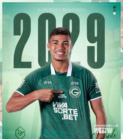 Goiás garante o futuro e anuncia renovação de contrato