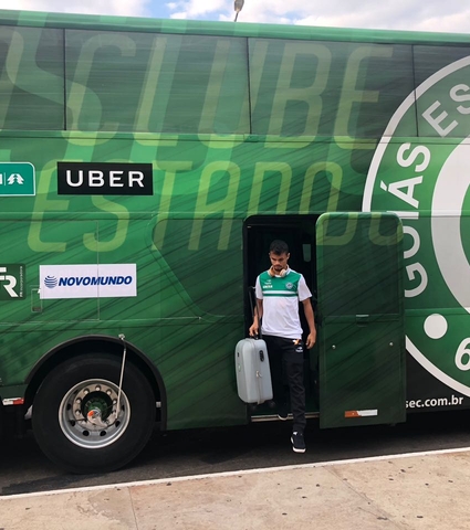 Goiás embarca rumo ao sul do país 