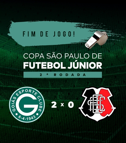Goiás vence o Santa Cruz e se classifica na Copinha
