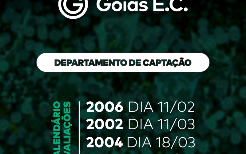 Avaliações para nascidos em 2002, 2004, 2005 e 2006