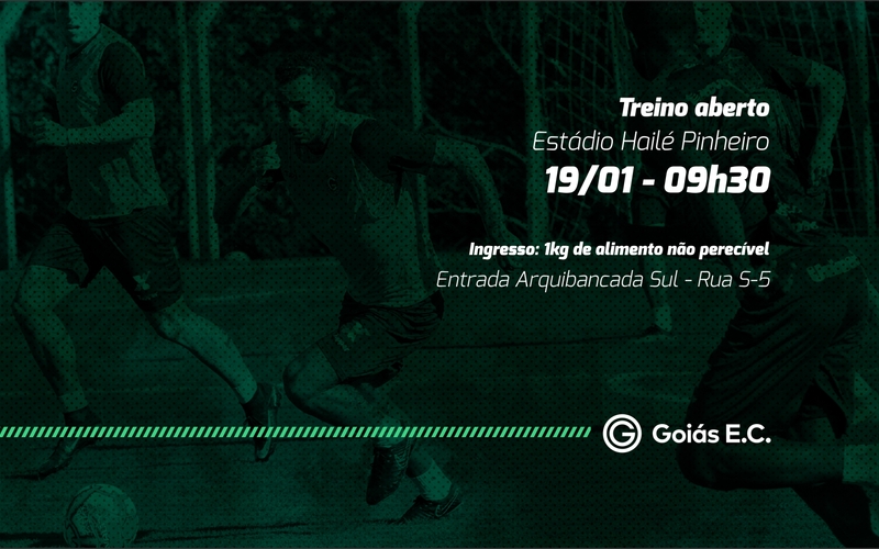 Treino aberto antes da estreia