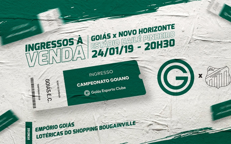 Ingressos à venda para Goiás x Novo Horizonte