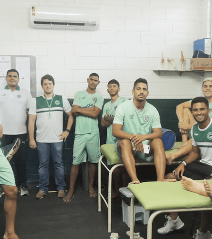Atletas em recuperação na base, desfrutam de estrutura e atenção especial no D.M.