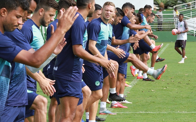 Goiás faz último treino antes da rodada de Carnaval 