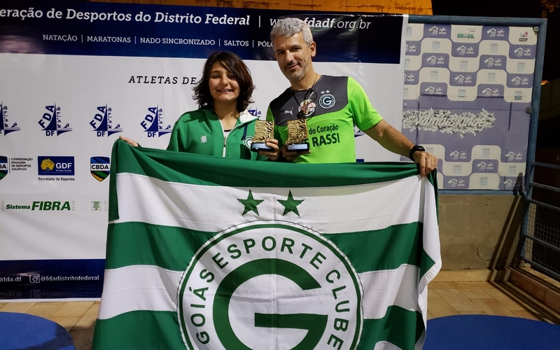 Atleta esmeraldina é destaque no Torneio Centro-Oeste de Natação