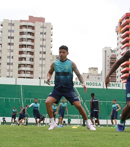 Goiás fecha preparação para o jogo contra o Ceará