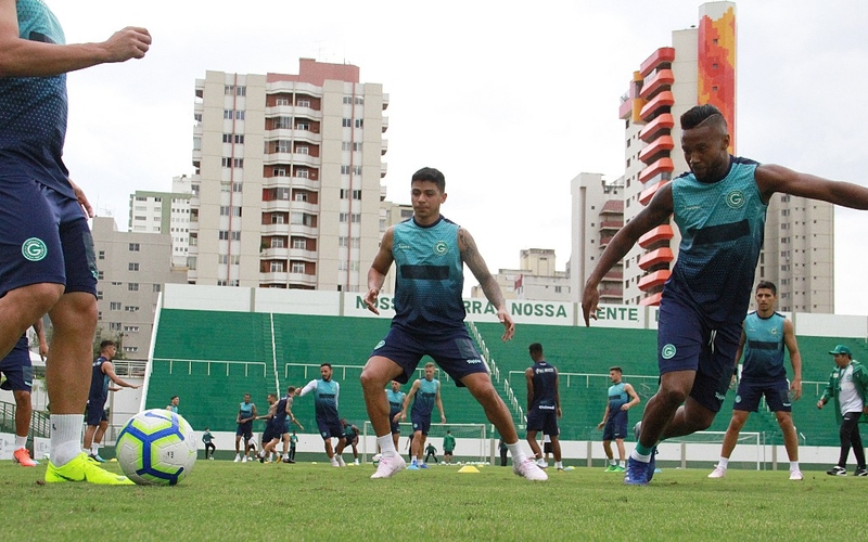 Goiás fecha preparação para o jogo contra o Ceará