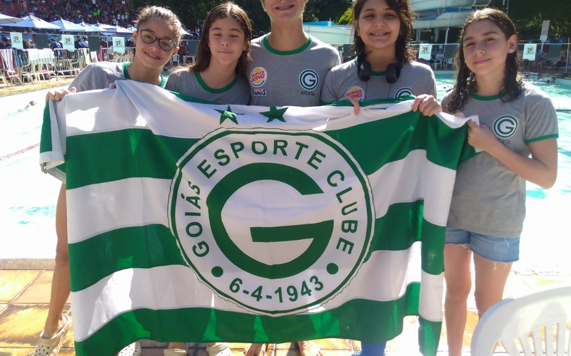 Nadadores do Goiás disputam Brasileiro Infantil de Natação em Belo Horizonte