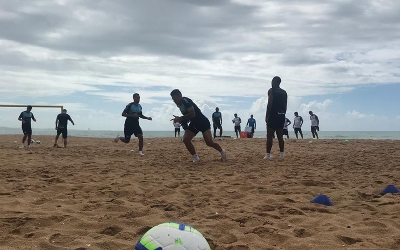 Ainda em Maceió, equipe esmeraldina inicia preparação para próxima rodada