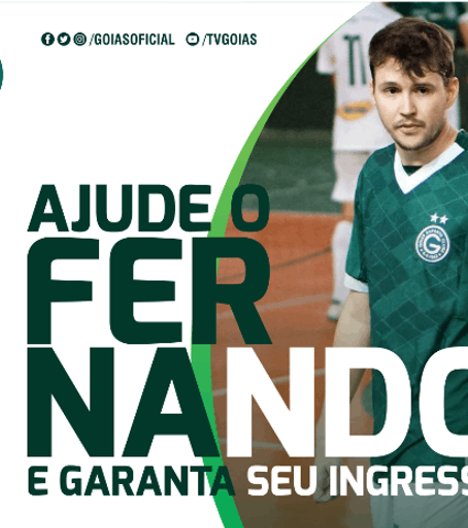 Ajude o Fernando e garanta seu ingresso!