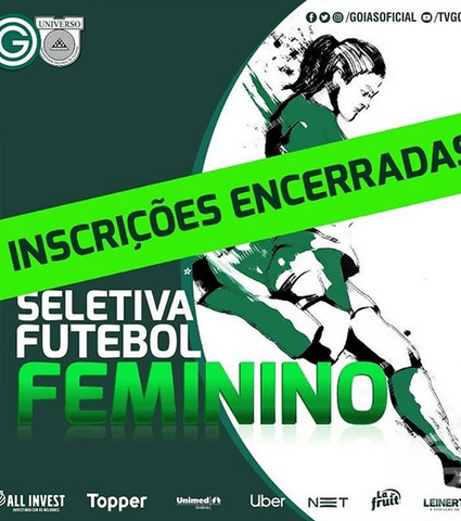 Inscrições encerradas para a primeira seletiva do futebol feminino 