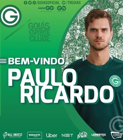 Paulo Ricardo, novo reforço para a zaga esmeraldina 