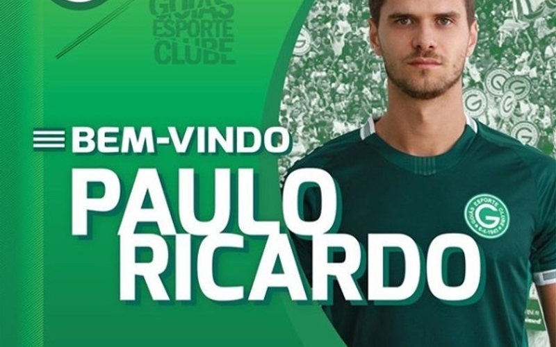 Paulo Ricardo, novo reforço para a zaga esmeraldina 