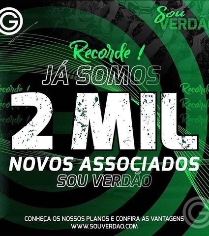 Sou Verdão é um sucesso total!!!