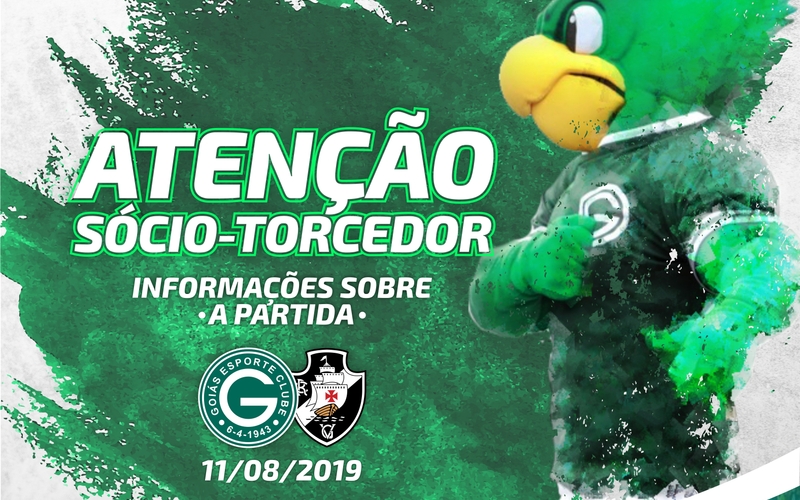 Sócio Sou Verdão - Informações para Goiás x Vasco