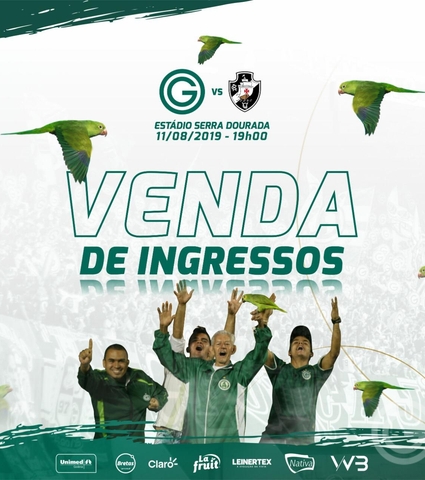 ? Ingressos para GOIÁS X Vasco