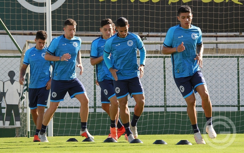 Goiás finaliza preparação para jogo contra o Bahia