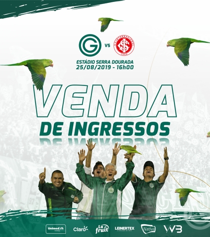 INGRESSOS PARA GOIÁS X INTERNACIONAL