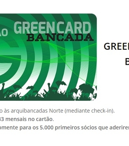 Torcedor esmeraldino aproveite as últimas unidades do plano Bancada