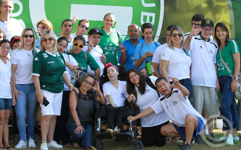 Visita mais que especial no CT do Verdão