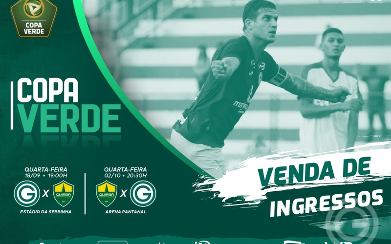 Ingressos para Goiás x Cuiabá