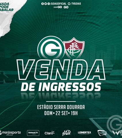 Ingressos para Goiás x Fluminense