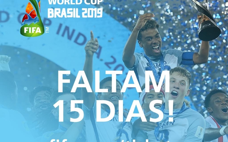 Faltam 15 dias para a Copa do Mundo Sub-17