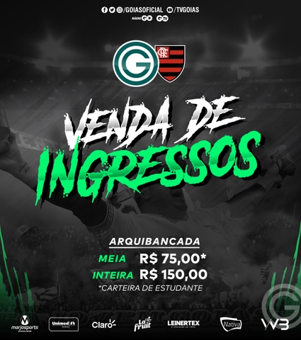 Ingressos para Goiás x Flamengo