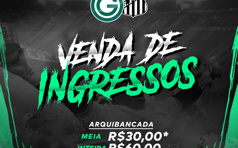 Ingressos para Goiás x Santos