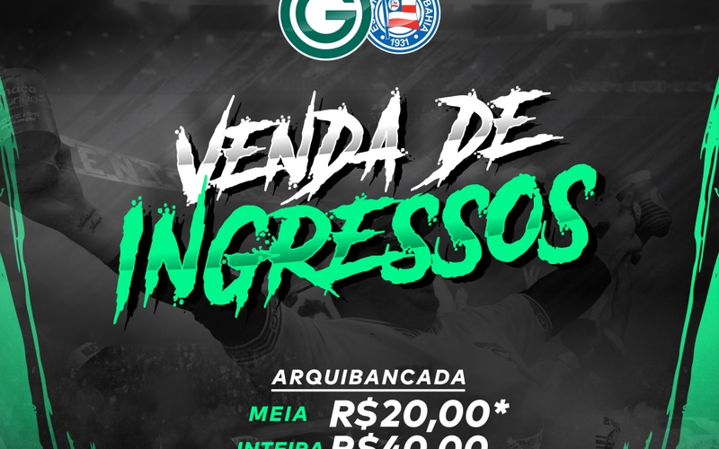 Ingressos para GOIÁS x BAHIA